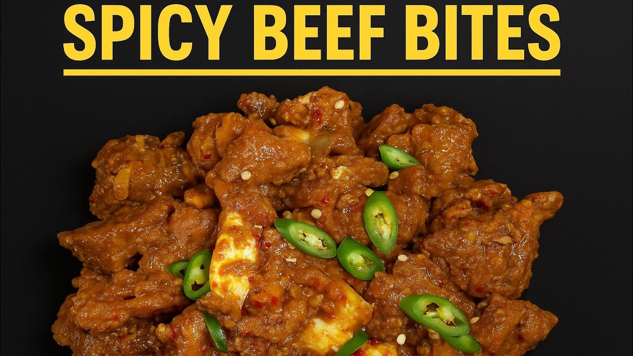 Spicy Korean Beef Boti & Chicken Pulao Recipe | Restaurant Style | Ultimate Fusion Feast |beef bites