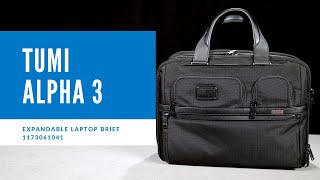 Tumi Alpha 3 Expandable Laptop Brief