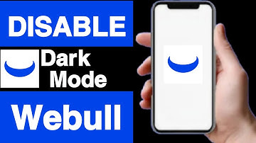 How to disable dark mode on webull account||Enable light mode on webull account||Unique tech 55