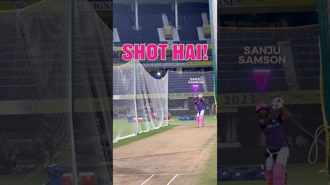 Sanju Samson's Net Practice Six-athon | RR Captain's Net Practice Session | Rajasthan Royals 