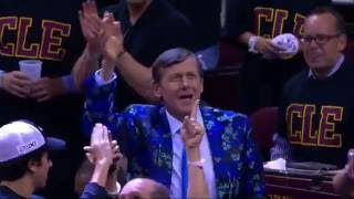 Craig Sager Introduced to the Cleveland Crowd for Game 6