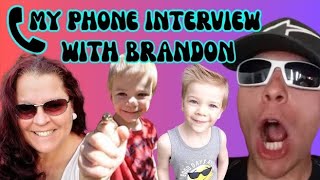 Brandon's Phone Interview! The next day his whole story changed! #michaelvaughan #wheresmichael