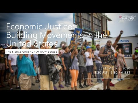 Economic Justice: Building Movements in the United States on YouTube