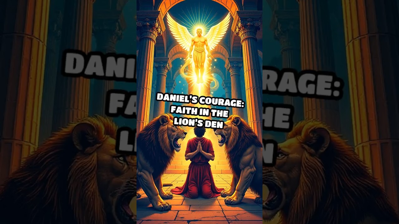 Daniel’s Courage: Faith in the Lion’s Den 🦁🙏✝️