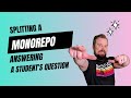 Decoupled Structure: Splitting up a Monorepo | Answering a Student Question