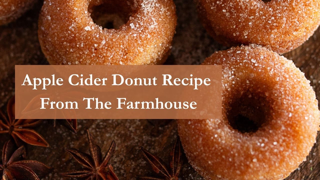 Baked Apple Cider Donuts | Cozy Fall Farmhouse Recipe