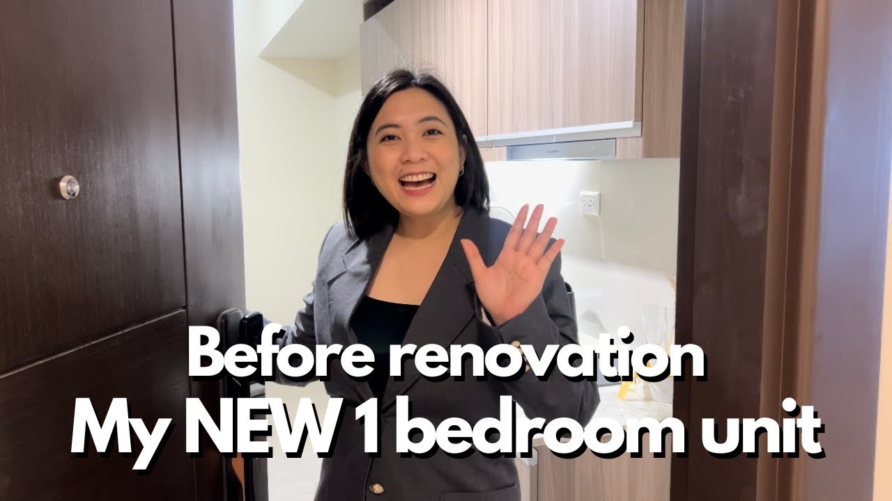 My NEW 1 bedroom unit in Park McKinley West | Before Renovation | 35sqm