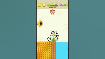 save the dog.iOS mobile game play.#sort #viral