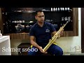 Sax soprano Selmer SS600 - Revisão completa por Matheus Halan luthier de sopros.