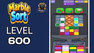 Marble Sort very hard level 600 walkthrough solution