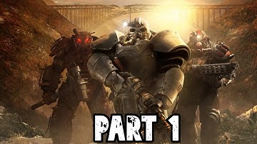 FALLOUT 76 WASTELANDERS Walkthrough Gameplay PART 1 - INTRO