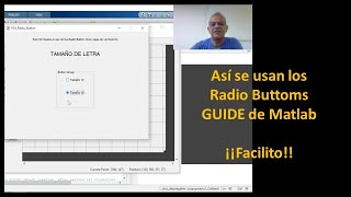 Radio Button en GUI de Matlab Facilito