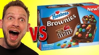Hostess m&m brownies review