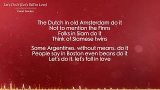 Let's Do It (Let's Fall in Love) - Conal Fowkes (Lyrics)