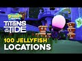SpongeBob SquarePants Titans Of The Tide 100 Jellyfish Locations SpongeBob SquarePants Titans Of The Tide 100 Jellyfish Locations