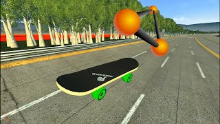 BeamNG Drive DSC Skateboard Crash Testing