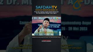 [SHORT] Fitnah Tuduhan Kpd Syaikh Muhammad Bin AbdulWahab Antek Inggris - Dr. Musyaffa Ad-Dariny, MA
