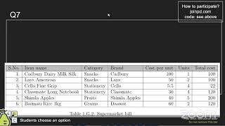 Solve with Instructor - Statistics 1