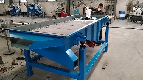 Fertilizer Granule Linear Vibrating Screen