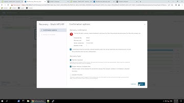 VMware SRM Backup and Recovery with NetApp SRA -  (3) -  Recovery using a Planned Migration