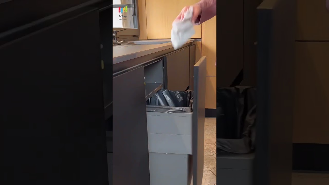 Smart Kitchen Dustbin Drawer Ideas 