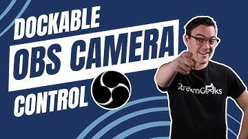 How to install OBS Custom Browser Docks for PTZOptics Cameras