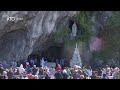 Chapelet du 30 août 2023 à Lourdes