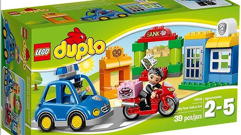 Lego Duplo My First Police Set 10532 Review