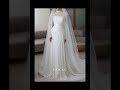 High-necked, long-sleeved wedding dresses.  #marriageproposal #decision #choice
