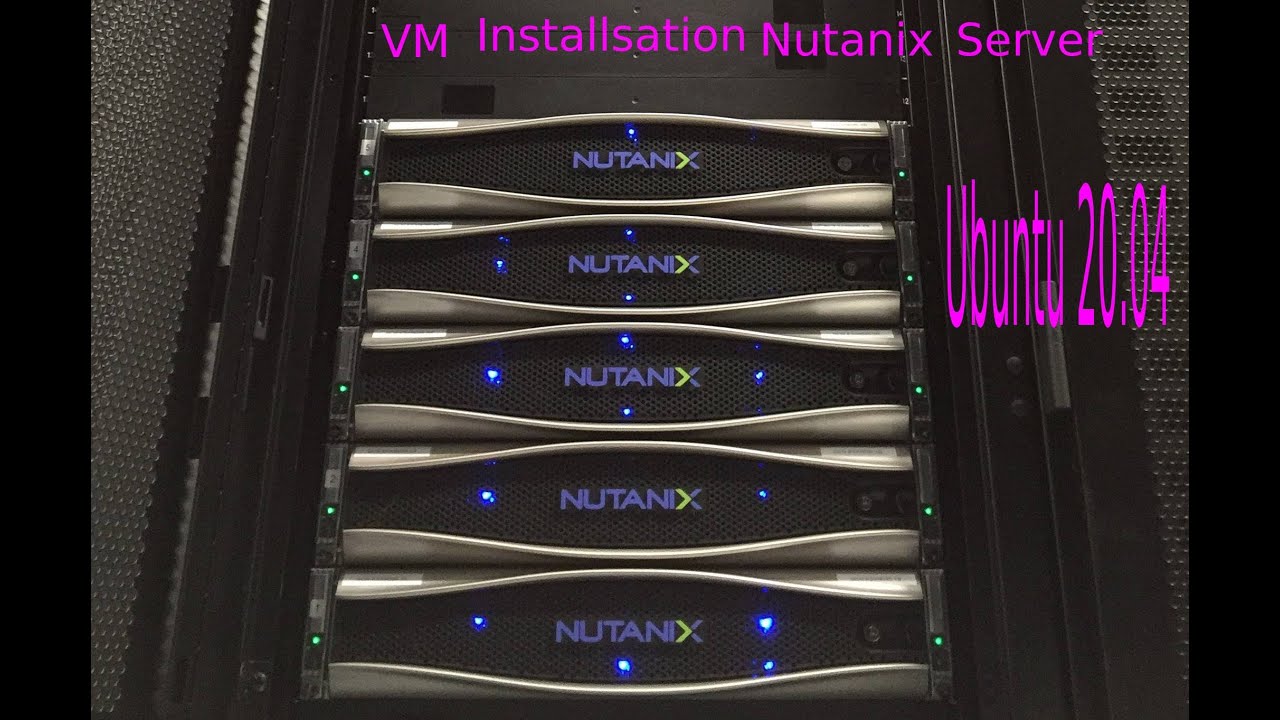 How to Create VM in Nutanix AHV | Installing Ubuntu 20.04 on Nutanix Vm