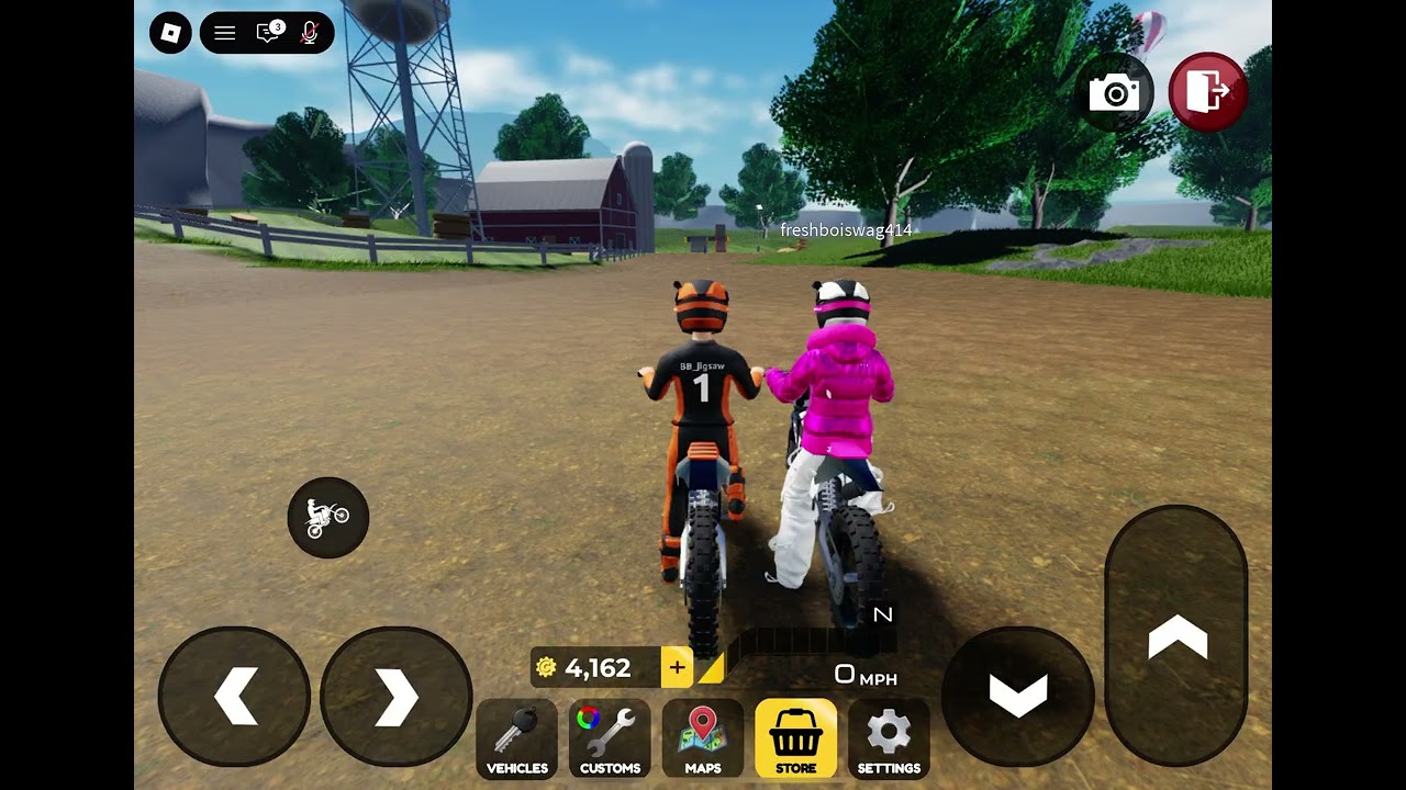 Playing MX world