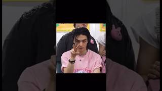 Cute Hyunjin in pink shirt🫰🏽🩷 #hyunjin