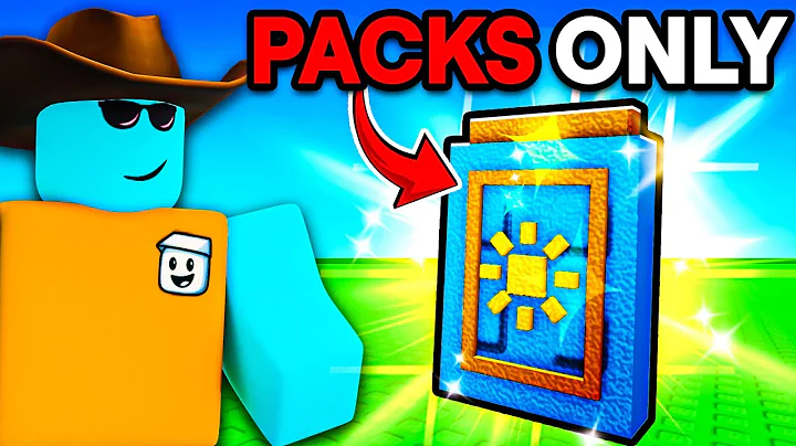 Starting Over Using Only EXOTIC SUMMER SEED PACKS in Grow a Garden