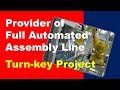 (PR Inc.) Automobile engine,transmission automation machine, Engine numbering machine assembly line