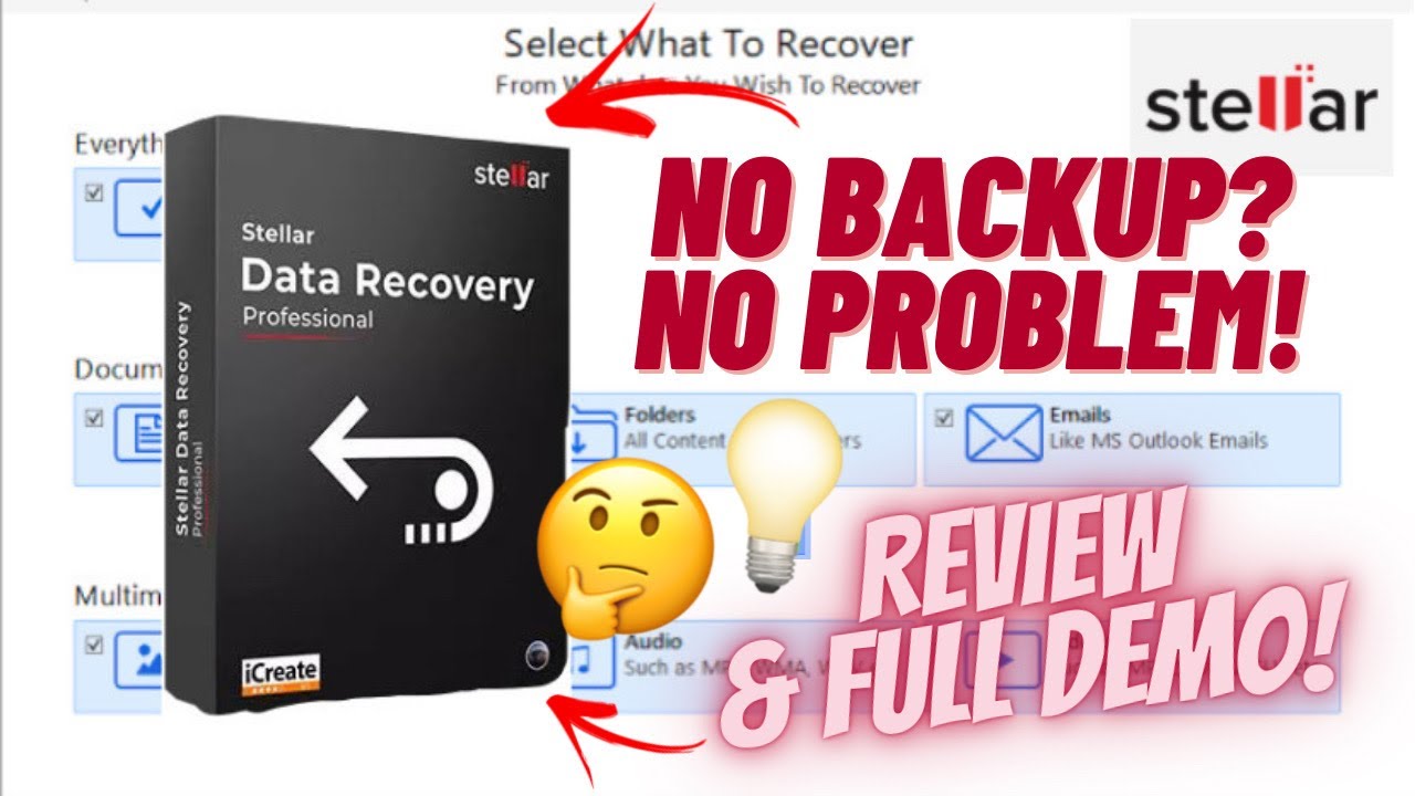 STELLAR DATA RECOVERY SOFTWARE (REVIEW & FULL DEMO) | Gian Martin - YouTube