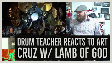 Drum Teacher Reacts to Art Cruz - Lamb Of God - Checkmate - Episode 103