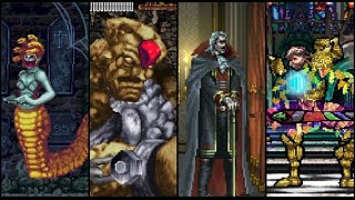 Castlevania: Haunted Castle Revisited - All Bosses and Ending