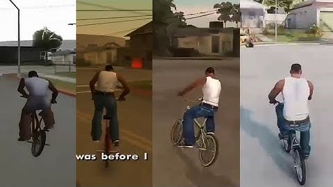 Gta San Andreas Graphics Comparison PS1 vs PS2 vs PS3 vs PS4 vs PS5 - @MasRahman