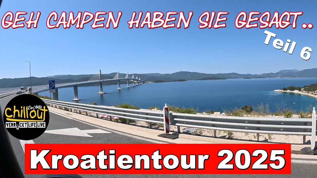.wieder Motorproblem😡kaltes Wasser😡was kommt jetzt noch?Kroatien mit dem Wohnmobil 2025