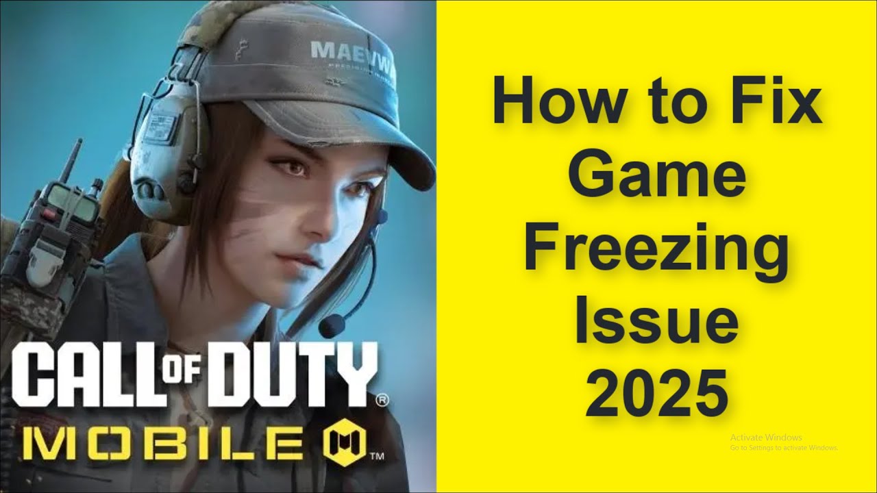 How to Fix Call of Duty Game Freezing Issue 2025 - YouTube