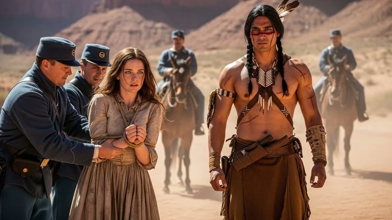 They gave her by force to the fiercest Apache hunter… but he carried a tenderness he had never shown