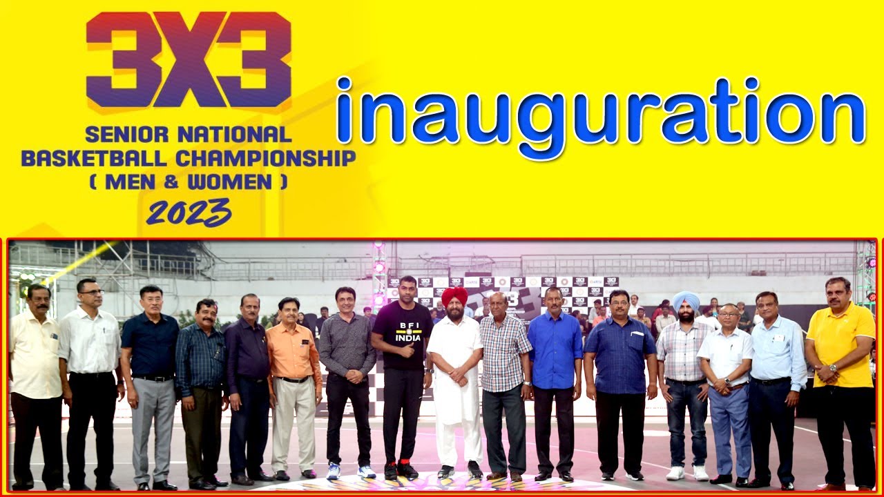 3X3 National Senior Basketball Championship Nehru Indoor Stadium