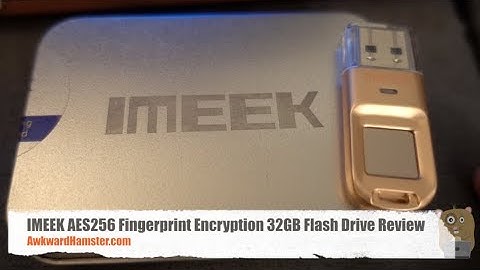 IMEEK AES256 Fingerprint Encryption 32GB Flash Drive Review
