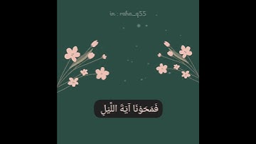 ﴿ ويدع الإنسان بالشر دعاءه بالخير وكان الإنسان عجولا ﴾ _ تلاوة : سعد الكلثم
