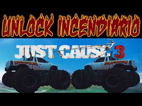Just Cause 3 TIPS Unlock Incendiario Monster Truck | All Coordinates | Tutorial Guide | Daredevil