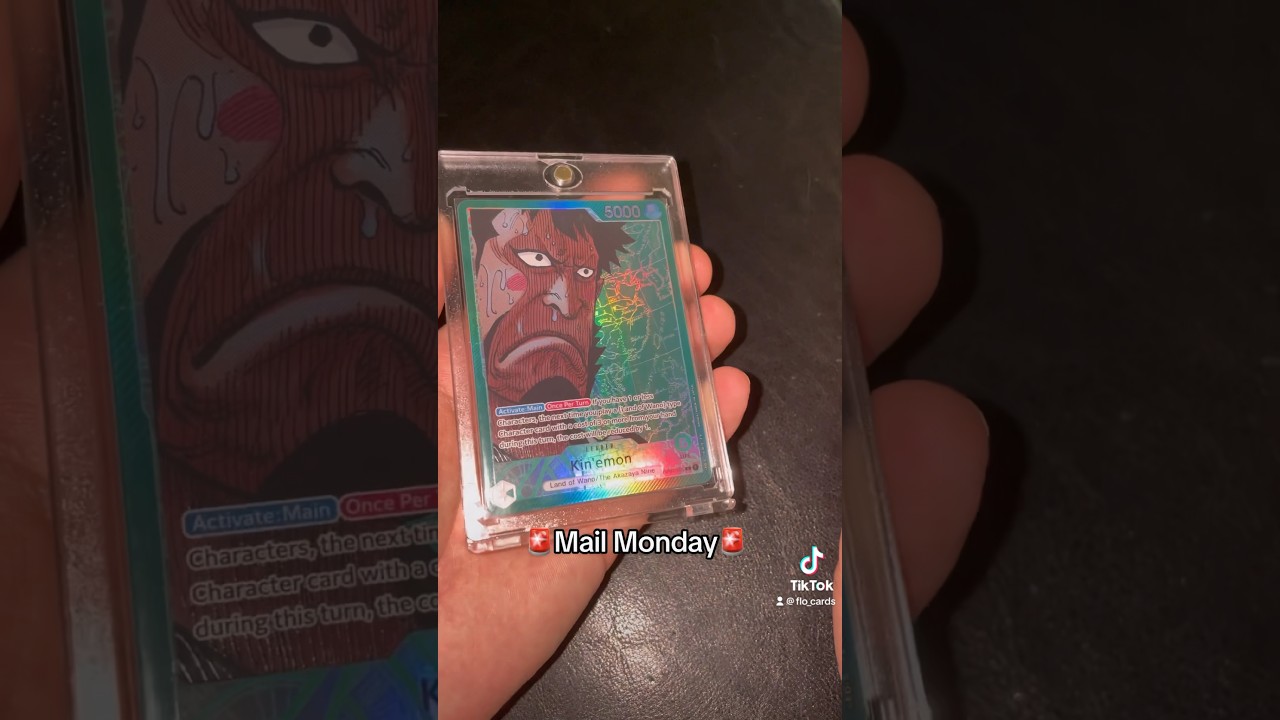 Alt Leader Kin’emon from One Piece TCG Paramount War 