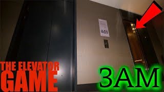(GONE WRONG) PLAYING THE ELEVATOR GAME AT 3AM **She Found us** Details