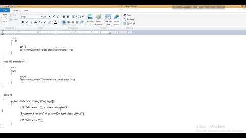 java inheritance  (default constructor)