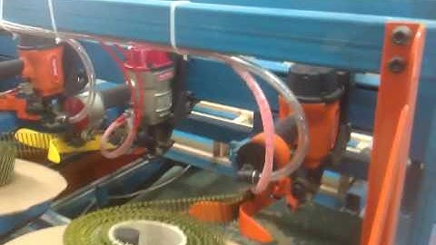 toppallet pallet stringer pallet nailing line