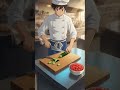 The Art of Döner | Anime ASMR | Cinematic Food #CookingASMR #KitchenASMR #SatisfyingVideo #anime